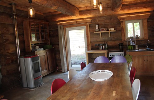 Carcans Plage Ski Chalet | Authentic log in the heart of the pine forest for 10 people