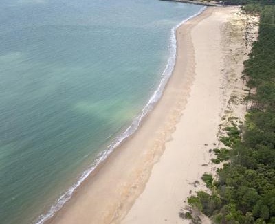 Meschers-sur-Gironde Apartment | Beach apartment - Ocean sunset full view