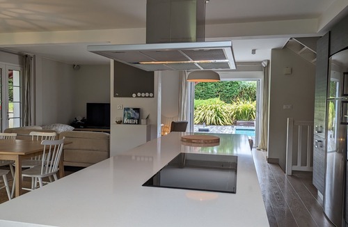 Bassussarry House | Beautiful and large neo-Basque house with heated swimming pool, not overlooked.