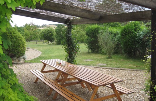 Crezieres House | Beautiful converted barn - La Grange at Les Hiboux family friendly cottages.