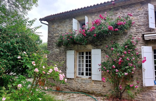 La Jarrie-Audouin House | Beautiful stone family home with swimming pool