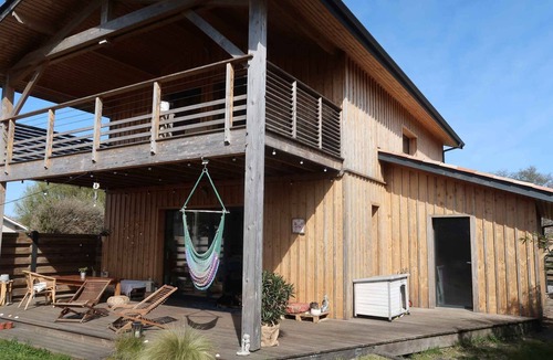 Lacanau House | Beautiful warm wooden house 800m from the lake