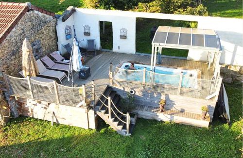 Saint-Jean-Ligoure House | Bien-être & Spa privatif - Spa de nage, sauna, lit hydromassant & relaxation Immersive