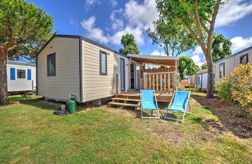 Domino House | Bord de mer | Mobil-home TV | Piscine intérieure