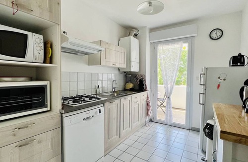 Cambo-les-Bains Apartment | Cambo-les-Bains: T2 with terrace, private parking, near amenities