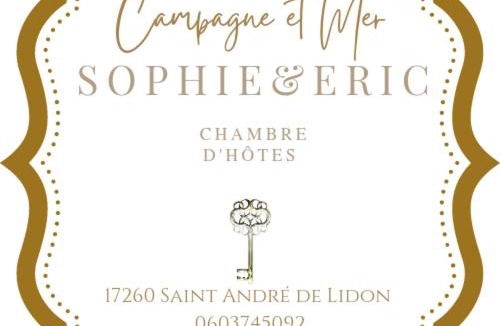 Saint-Andre-de-Lidon Bed & Breakfast | Campagne et Mer