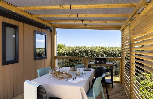 Ars-en-Re House | Camping Romanée Le Campiotel des Dunes * - Mobile home PREMIUM - 2 bedrooms - 2 bathrooms - 4 person master suite