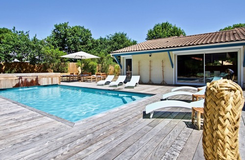 Lege-Cap-Ferret House | Cap-Ferret peninsula: Beautiful villa with heated pool