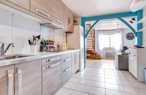 Biscarrosse Plage Apartment | Central Studio with Mezzanine Near Beach