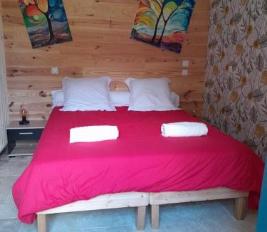 Bertric-Buree Hotel | chambre-spa de la Truffière