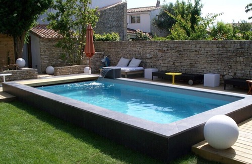 Ars-en-Re House | character house with private garden and swimming pool parking