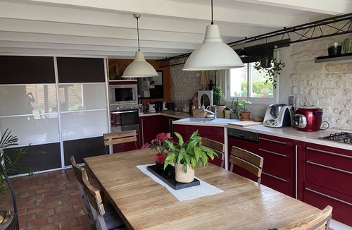 Salles sur Mer House | Charentaise house 135m2, 3 bedrooms with garden and pool 5 min from the sea.