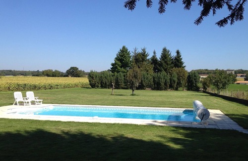 Les Adjots House | Charentaise Stone House With Private Own Use Swimming Pool and Grounds.