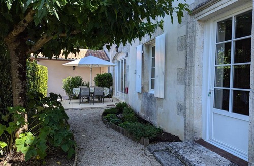 Saint-Cybardeaux Cottage | Charming Cottage with Pool, Fireplace, and Garden in Vineyard Estate