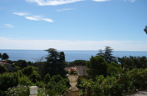 Les Issambres Apartment | Charming 2 Room 75 m2 with Splendid sea view and Huge RDJ. Beach 300 m.