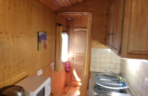 Peyrat-la-Noniere House | Charming Neapolitan caravan Peyrat La Nonière on estate with Château pond