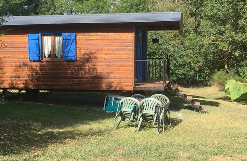 Peyrat-la-Noniere House | Charming Neapolitan caravan Peyrat La Nonière on estate with Château pond