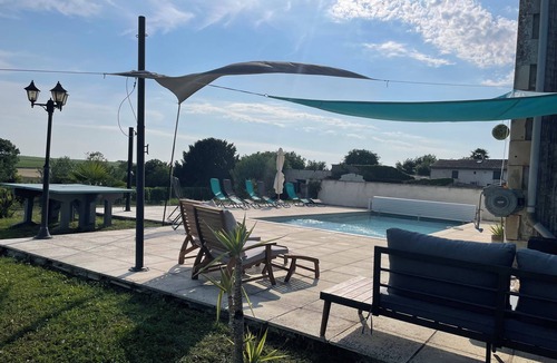Haute-Saintonge House | Chez Eaux de Vie - Beautiful newly converted barn for 4 - overlooking vineyards!
