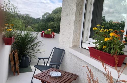 Poitiers Apartment | Chez Jean-Claude, vue panoramique au réveil