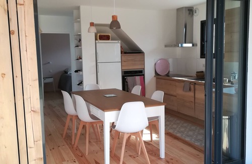 Contis-les-Bains House | Contis beach recent house 100m from the current 300m beach