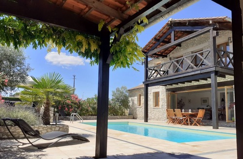 Loubezs-Bernac House | Converted Chapel With A Private Heated Pool