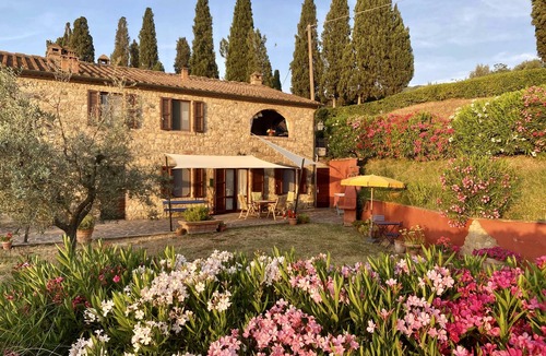 Montecatini Val di Cecina Apartment | COUNTRYHOUSE FONTEMIGLIARI > LIVING - KITCHEN - BATHROOM - BEDROOM - 4 PERSONS -