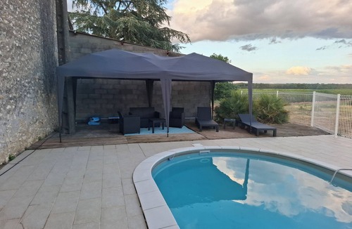 Charras Cottage | Country gîte with its animals, horses, goats, pigs and poultry