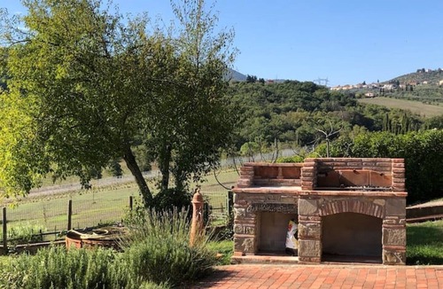 Carmignano Villa | Country house near Florence with panoramic pool and outbuilding