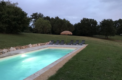 Saint-Pastour House | Country house with swimming pool and slide, golf course 6km