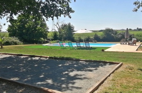 Guillac House | Domaine de Gaïa, Chambre Aphrodite, Swimming pool, 1.5 ha park, Near Saint-Emilion.