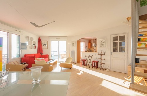 Port District Apartment | Duplex 4 rooms, balcony, 6 pers, Châtelaillon-Plage, Wi-Fi
