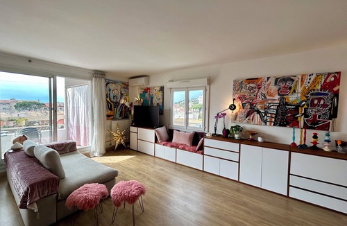 La Plage Apartment | Exceptionnel Loft D'artiste vue mer Prado Plage