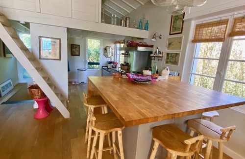 Cap-Ferret House | Fantastic villa and separate chalet with bay view, beach and deck + footbridge
