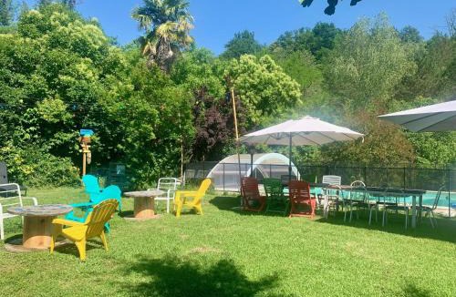 Sault-De-Navailles House | Gîte Vanakam 3 étoiles- jolie maison béarnaise 9 personnes avec piscine