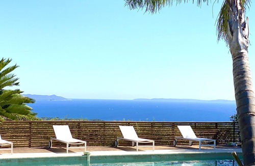 Hyeres Villa | High end estate with superb sea view, heated swimming pool, tennis, jacuzzi