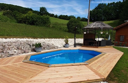 Dausse Ski Chalet | Homerez - Chalet in Dausse with pool