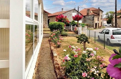 Montbron House | Homerez - Charming House in Montbron with Terrace and Garden