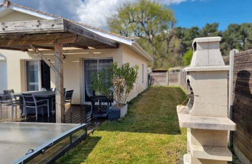 Audenge House | House Bassin d'Arcachon Audenge with private pool and spa/jaccuzi