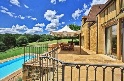 La Chapelle-Aubareil House | House for 12 people with private heated pool near Sarlat