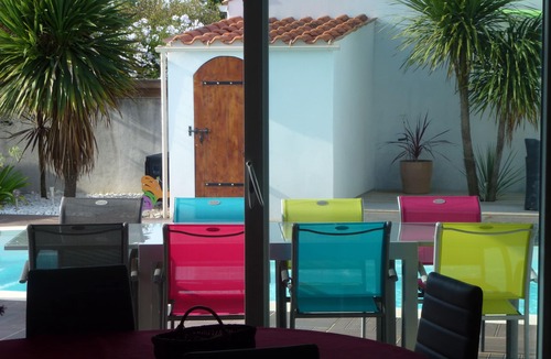 Cheray House | House Ile d'Oléron 6 persons with private heated swimming pool not overlooked