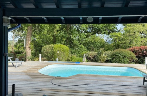 Bassussarry House | House with swimming pool on the Bassussarry golf course