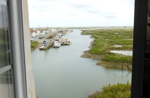 Chaillevette Apartment | IR4, Guest apartment 4 people in old mill, pool, near Royan