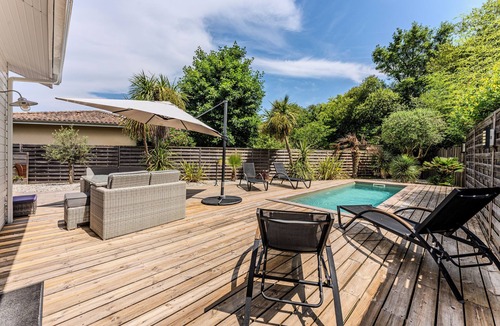 Ares House | Jolie Maison Bois Avec Piscine et Grande Terrasse en Bois - Bassin D'arcachon