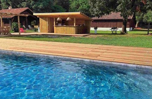 Leon House | L'Airial de Léon: 2 houses, swimming pool, peace, nature, gym and games room