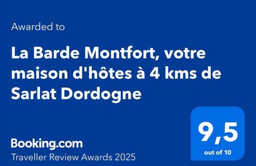 Montfort Bed & Breakfast | La Barde Montfort, votre maison d'hôtes à 4 kms de Sarlat Dordogne