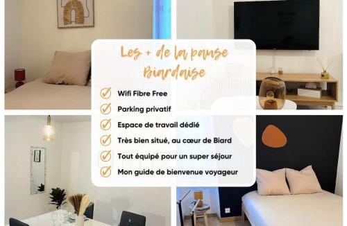 Biard Apartment | La pause Biardaise -Appartement 2 chambres à Biard