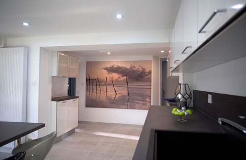 Biscarrosse House | Large air-conditioned house (10 people) in large enclosed wooded grounds, heated swimming pool