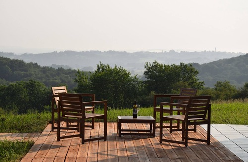 Hasparren House | Large family home with swimming pool, panoramic view, 15 min from Bayonne