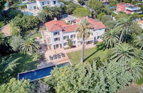 Antibes Villa | LE BEAUVERT Belle Epoque luxury villa of 500 m2 with pool