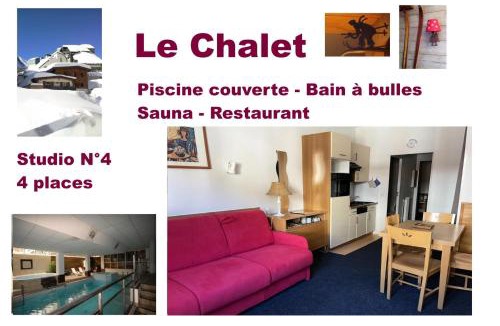 Eaux-Bonnes Apartment | LE CHALET - Piscine 4 - Studio pour 4 Personnes MAE-8764